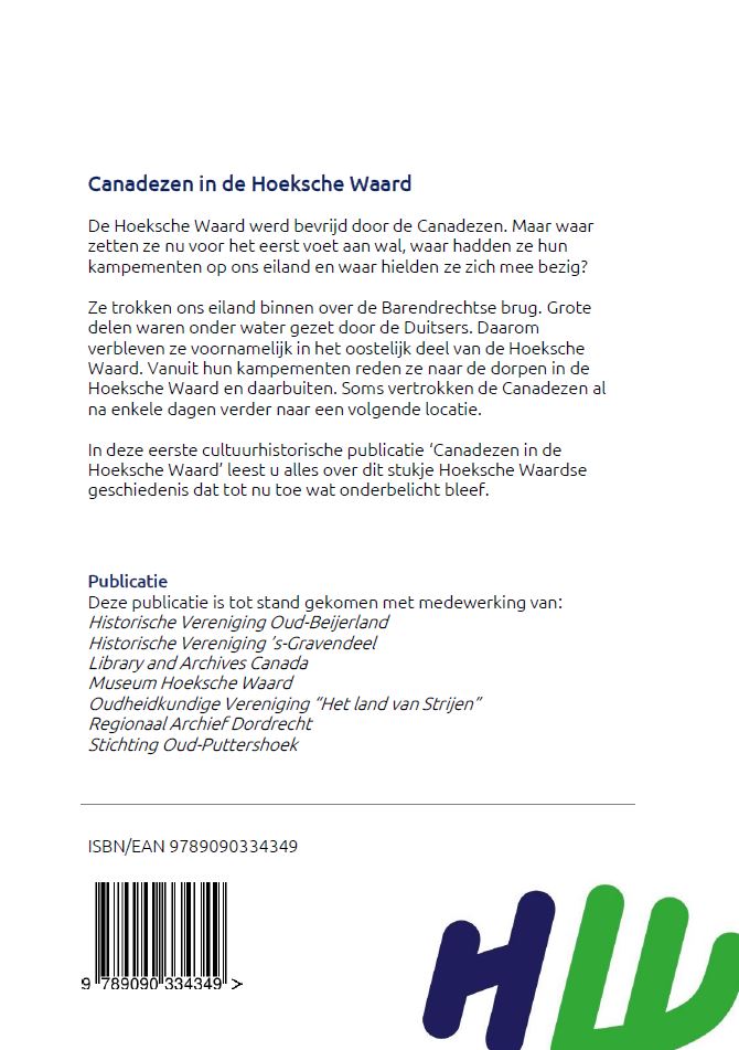 Achterkant van Canadezen in de Hoeksche Waard