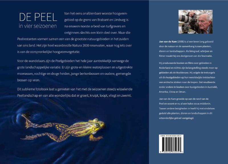 Achterkant van De Peel in vier seizoenen