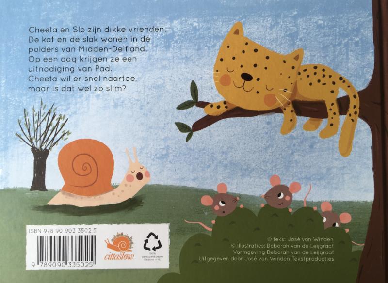 Achterkant van Cheeta en Slo in Cittaslow