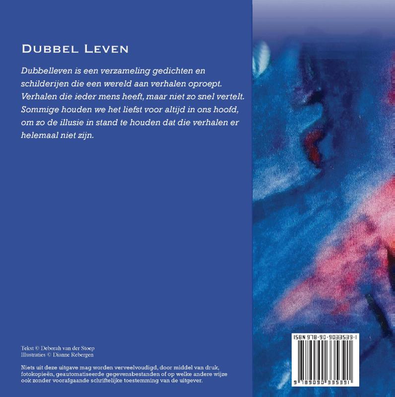 Achterkant van Dubbel Leven