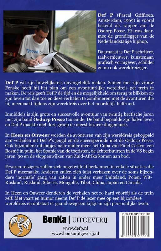 Achterkant van Heen en Onweer