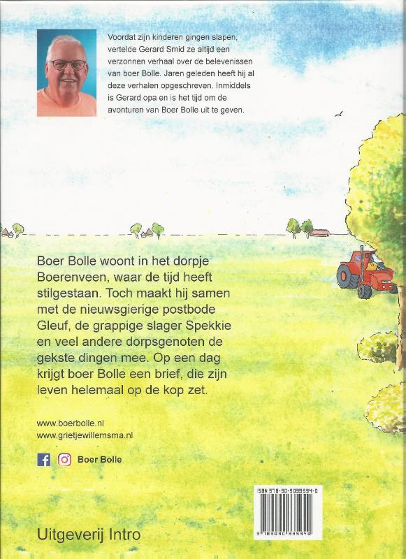 Achterkant van Boer Bolle