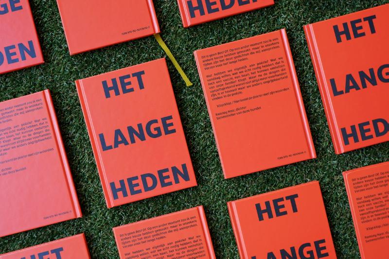 Achterkant van Het Lange Heden