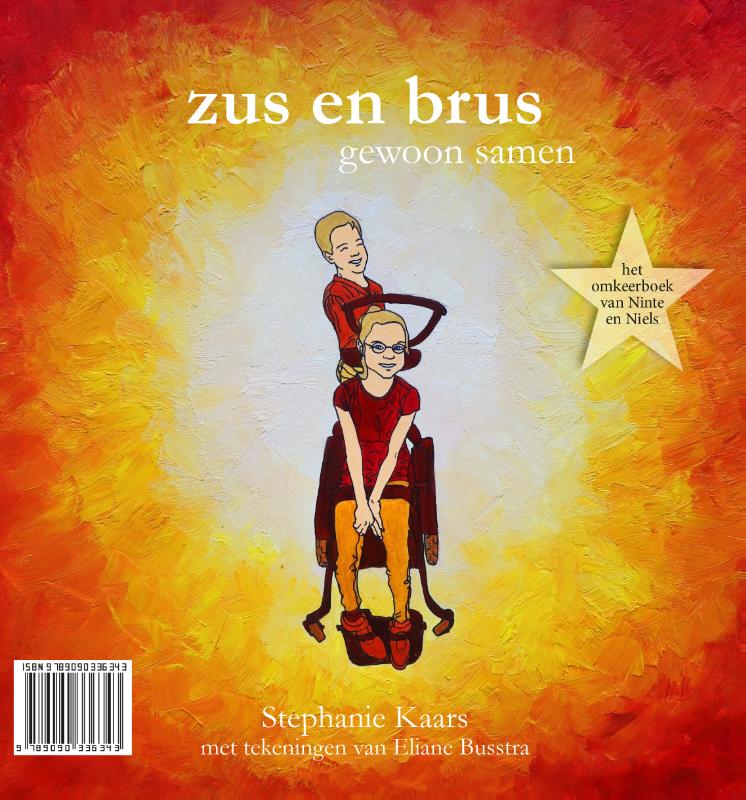 Achterkant van brus en zus