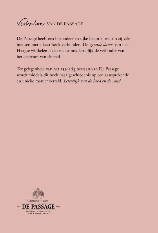 Achterkant van Verhalen van De Passage