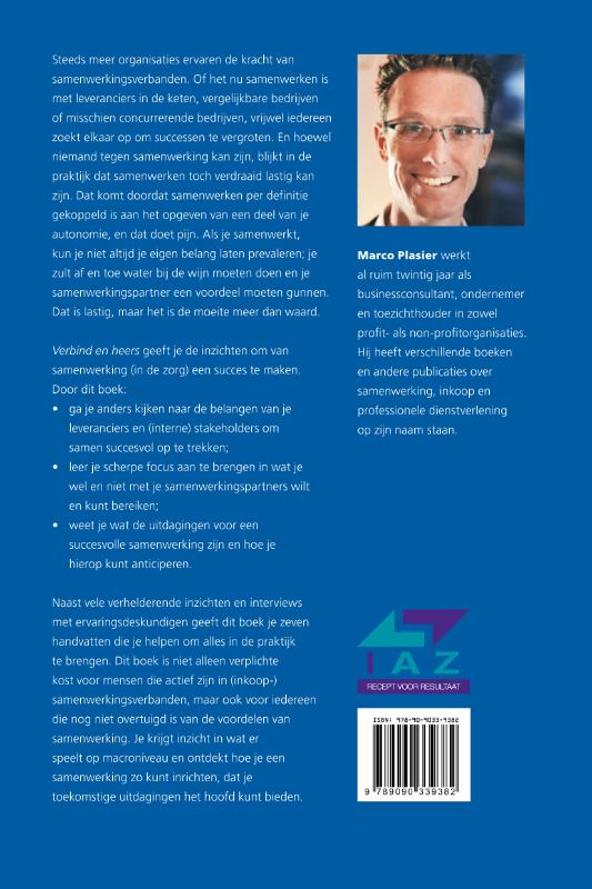 Achterkant van Verbind en heers