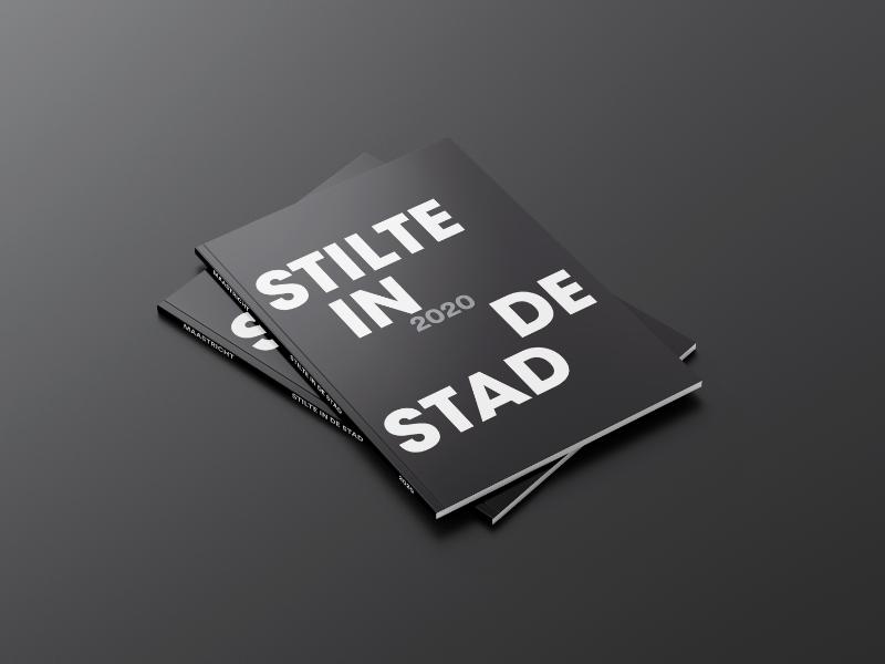 Achterkant van Stilte in de stad