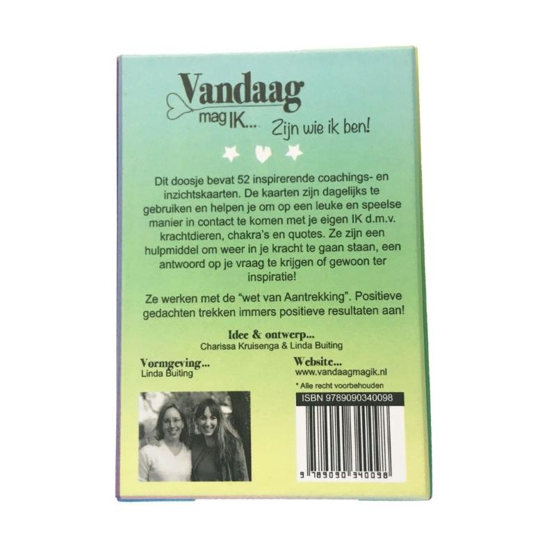 Achterkant van Vandaag mag IK...