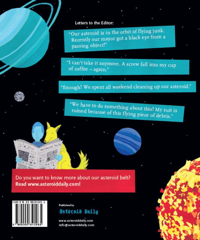 Achterkant van Beyond the Sky – The great space clean-up
