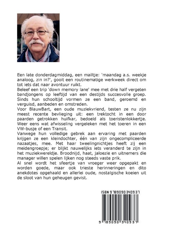 Achterkant van WE WANT MORE ! ! !