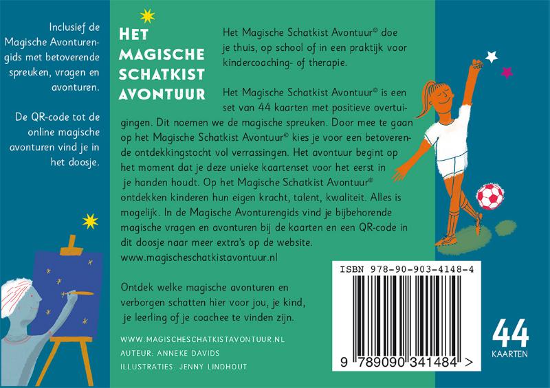 Achterkant van Magische Schatkist Avontuur