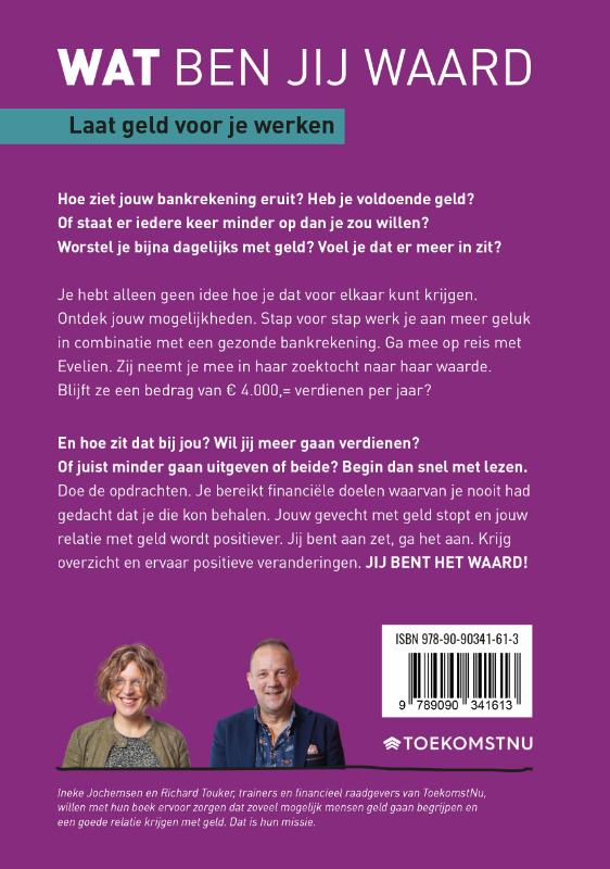 Achterkant van Wat ben jij waard
