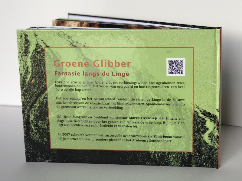Achterkant van Groene Glibber