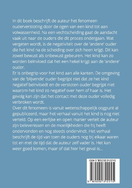 Achterkant van Ouderverstoting