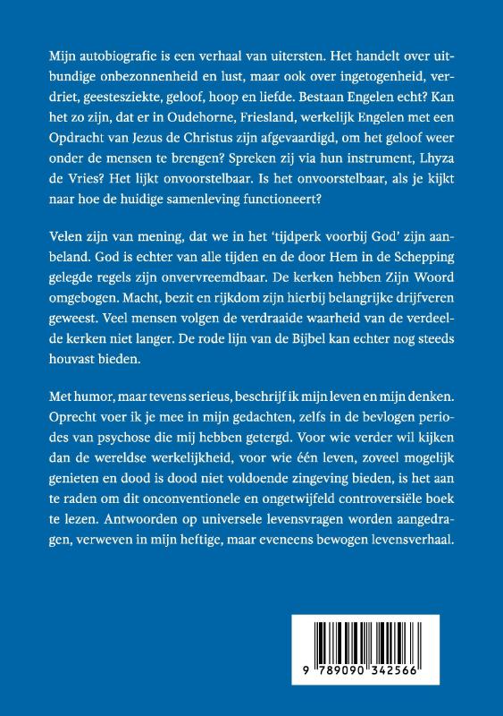 Achterkant van Engelen en ik