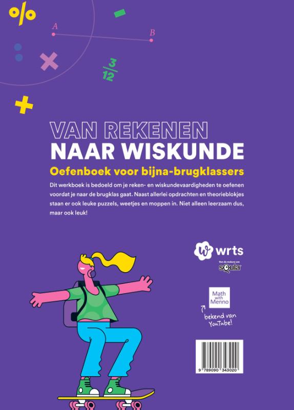 Achterkant van Van Rekenen naar Wiskunde