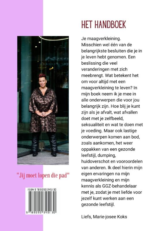 Achterkant van Het handboek na je maagverkleining