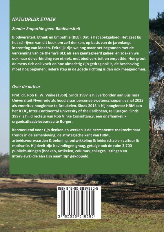 Achterkant van Natuurlijk Ethiek