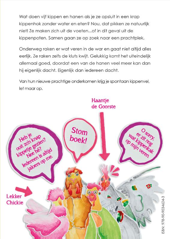 Achterkant van Gebakken Eiland