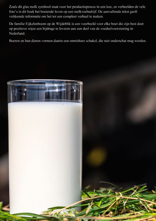 Achterkant van Van Gras Tot Melk