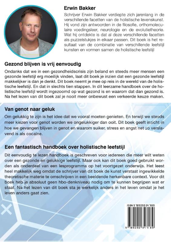 Achterkant van In 10 stappen naar een holistische leefstijl