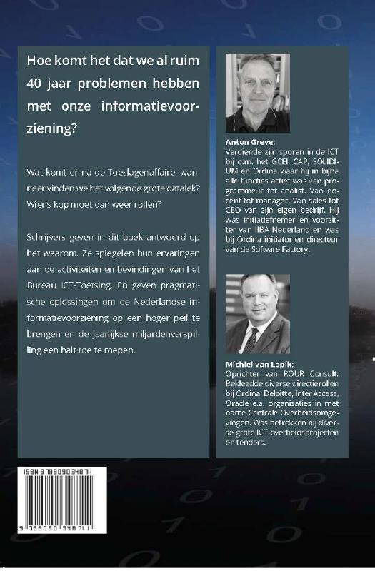 Achterkant van Wat is er mis met de informatievoorziening in Nederland ?