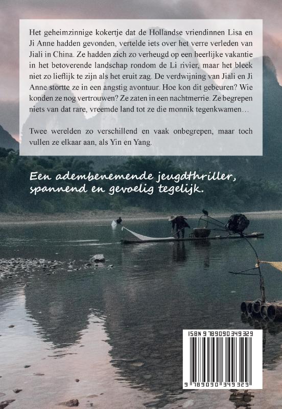 Achterkant van Terug naar China