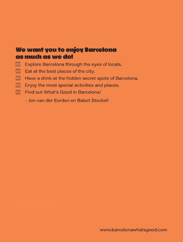 Achterkant van Barcelona What's Good