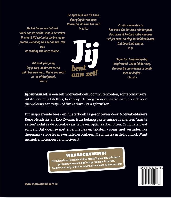 Achterkant van Jij bent aan zet!