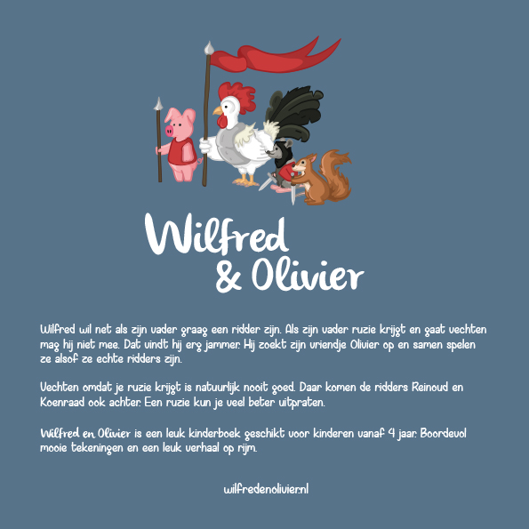 Achterkant van Wilfred en Olivier