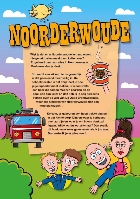 Achterkant van Noorderwoude