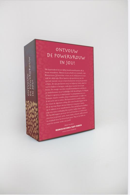 Achterkant van Ontvouw de Powervrouw in jou!