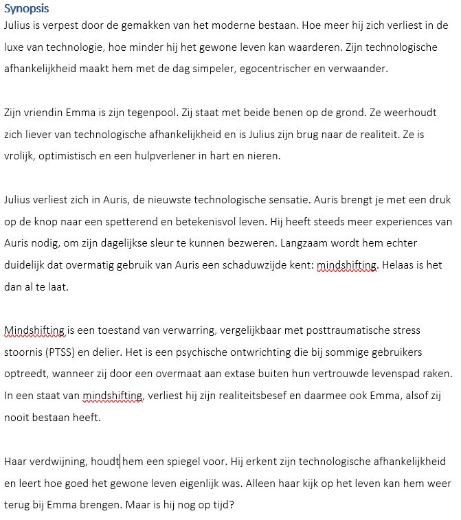 Achterkant van Uit het ritme