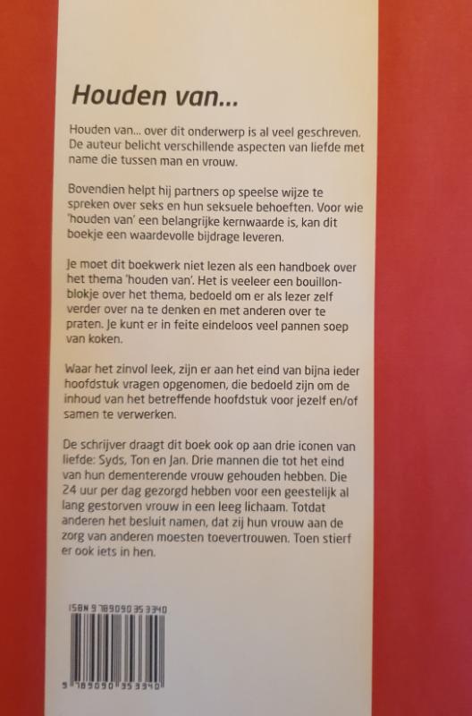 Achterkant van Houden van...