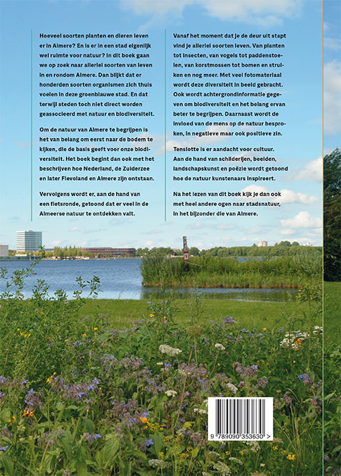 Achterkant van Natuur in Almere