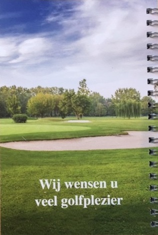Achterkant van Mijn Golfbanen Logboek