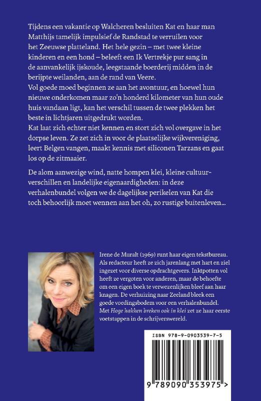 Achterkant van Hoge hakken breken ook in klei