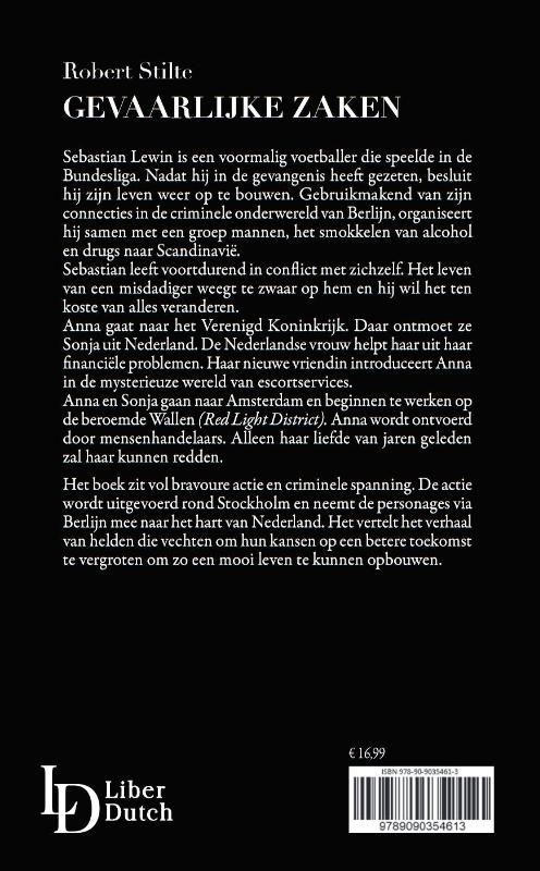 Achterkant van GEVAARLIJKE ZAKEN