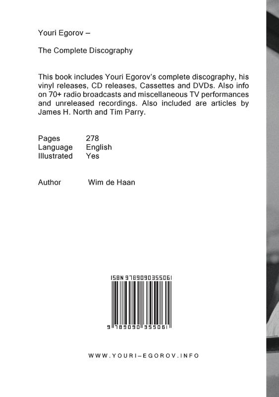 Achterkant van Youri Egorov - The Complete Discography