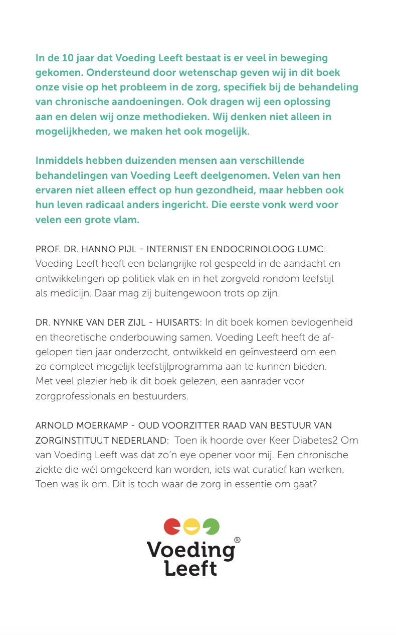 Achterkant van Van vonk naar vlam