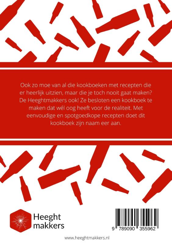 Achterkant van Het studentenkookboek