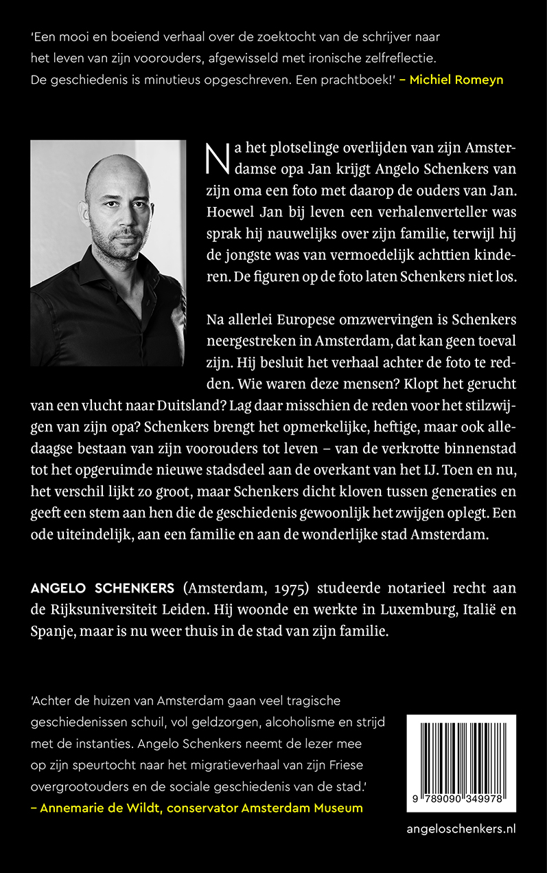 Achterkant van Voor altijd op de vlucht