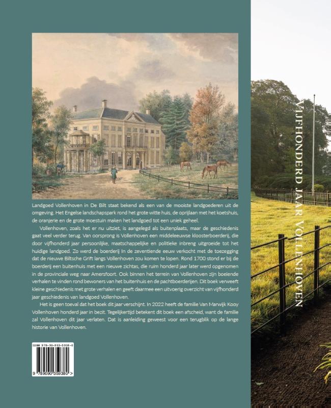 Achterkant van Vijfhonderd jaar Vollenhoven