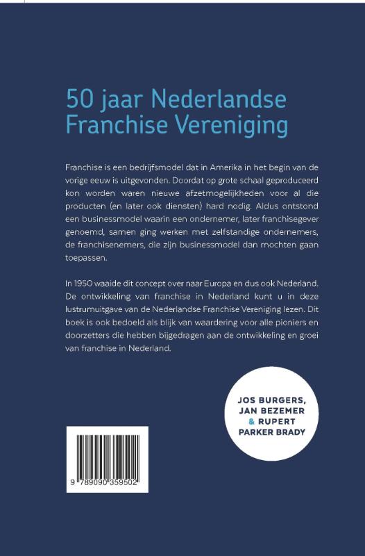 Achterkant van Franchise in Nederland