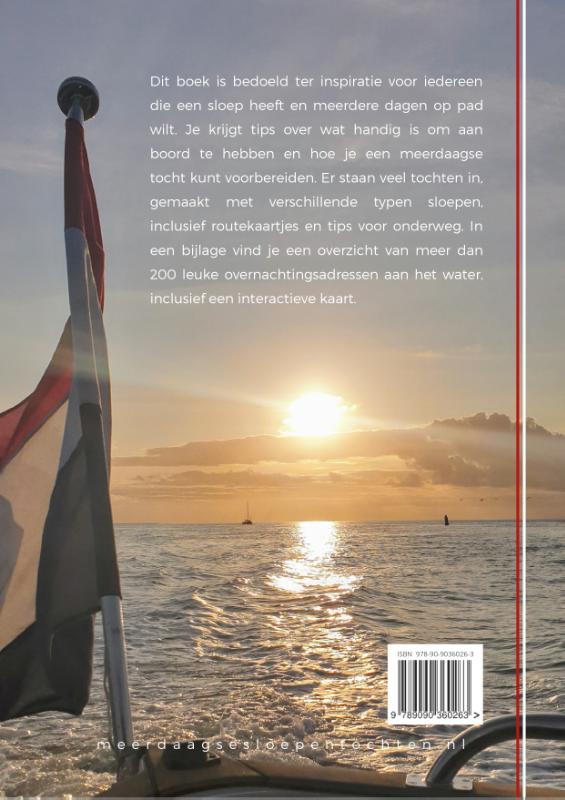 Achterkant van Meerdaagse tochten met de sloep