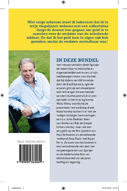 Achterkant van De kunst van het loslaten
