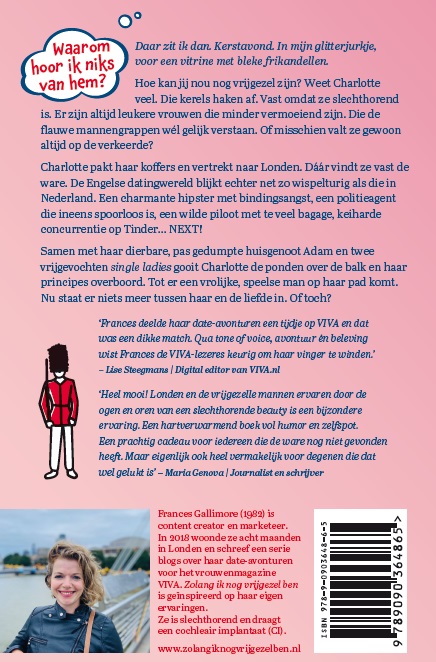 Achterkant van Zolang ik nog vrijgezel ben