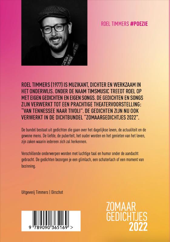 Achterkant van Zomaargedichtjes DEEL 1