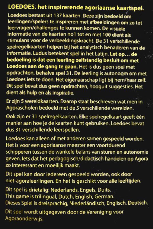 Achterkant van Loedoes