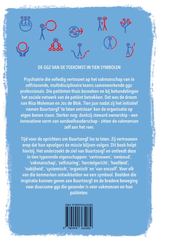 Achterkant van BuurtzorgT: Thuis in de psychiatrie